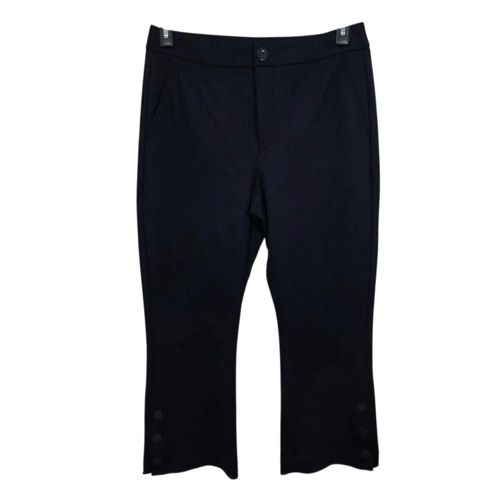 NWT Cabi 6043 Keen Kick Flare Pants Classic Navy Blue Size 8 Nautical